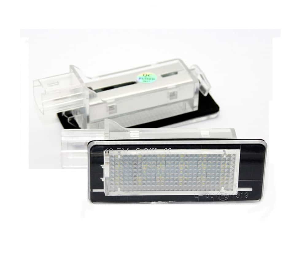 PolarLander LED Achter Kentekenverlichting - Foutloze Plug & Play Kentekenlampjes Voor Ford En Jaguar